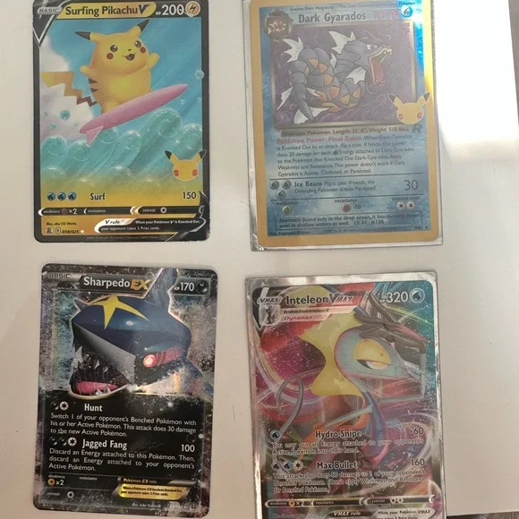 Pokemon Trading Card Collection with Multicolor Designs - Picture 6 of 8